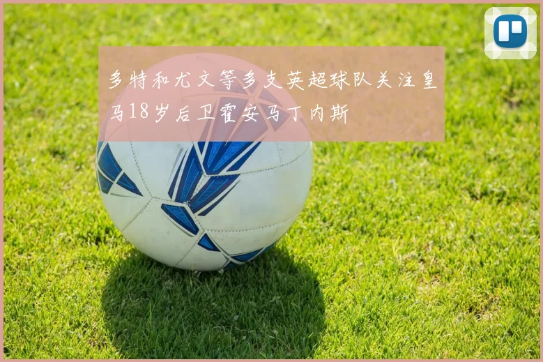 多特和尤文等多支英超球队关注皇马18岁后卫霍安马丁内斯
